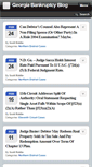 Mobile Screenshot of georgiabankruptcyblog.com